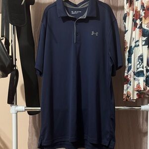 Under‎ Armour Men's Navy Polo Shirt